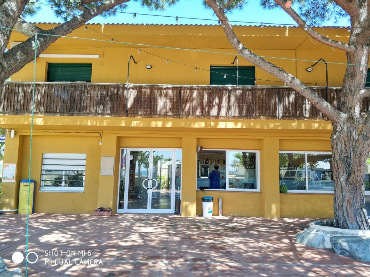 Camping El Pinar Platja Santa Susanna Exteriör bild