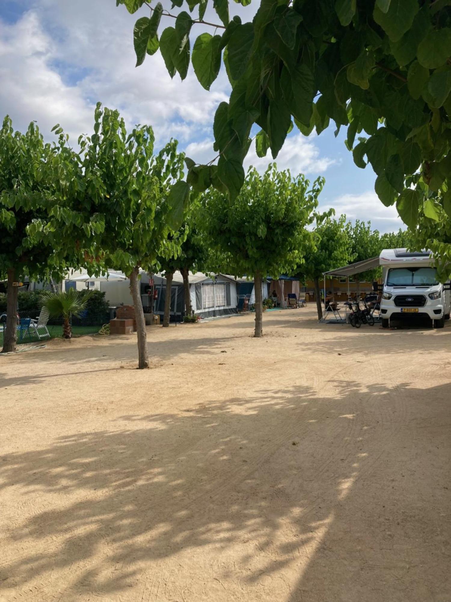 Camping El Pinar Platja Santa Susanna Exteriör bild